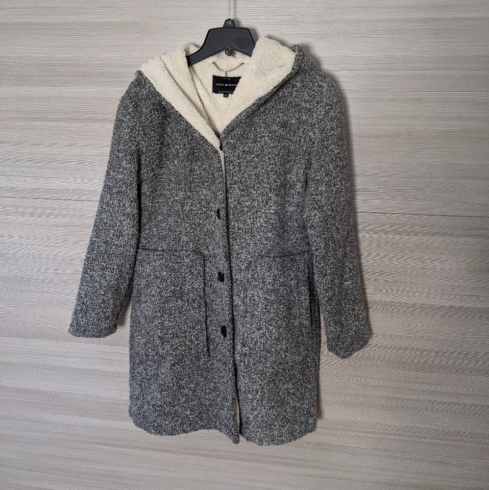 Lucky brand sweater coat
